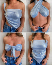 Load image into Gallery viewer, Metallic Multi-Wear Sarong - Tinsel