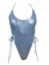 Load image into Gallery viewer, Metallic One-Piece Swimsuit - Tinsel
