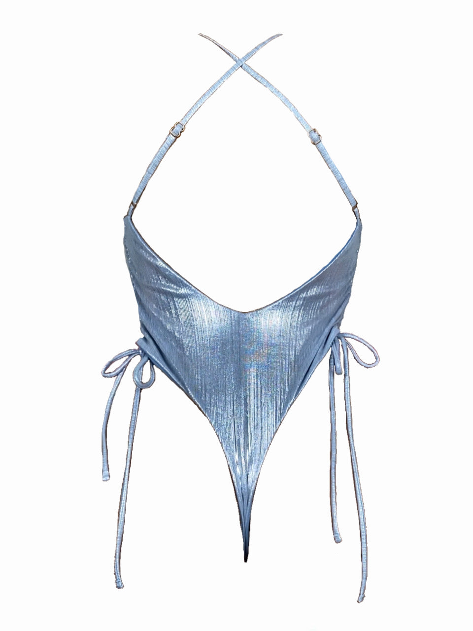 Metallic One-Piece Swimsuit - Tinsel – MAIKINI